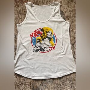 Dolly Parton ‘72 Graphic Tank Top – Country Music Vintage Style